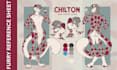 draw furry reference sheet furry ref sheet nsfw furry art illustration commision