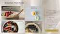 create food and wellness content