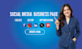 create  setup and optimize your facebook business page