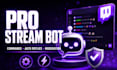 setup twitch moderation bots and stream automation