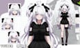 design vtuber model avatar anime vtuber character  vrm rigging live2d model art
