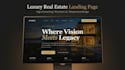 build a premium luxury real estate landing page