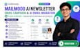 design mailmodo ai newsletter email campaign blast, ai email migration