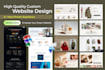 do figma landing page, saas website ui ux, figma website design