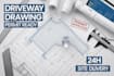 driveway permit drawings grading  drainage site plans