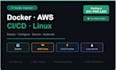 set up docker, AWS cloud, and ci cd pipeline for your server