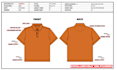 create professional t shirt tech pack and flat sketch