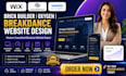 build brick builder oxygen breakdance consultant business website