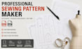 create sewing pattern, pattern grading, PDF dxf clothing and garment pattern