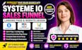 create systeme io sales funnel, systeme io website, systeme io landing page