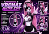 do professional vrchat avatar edit furry avatar and vrchat customization