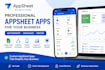 build no code appsheet app for inventory, CRM and tracking