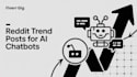 do reddit trend post to promote ai chatbot software