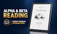 beta reading and alpha reading with detailed manuscript critique