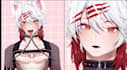 create a custom 2d vtuber model, live2d rigging vtuber showcase, live2d model