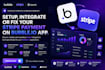 do stripe payment API integration develop bubble ai saas app bubble crm laravel