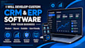 create custom CRM and erp business software solutions