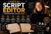 proofread, polish, edit, format movie script screenwriting screenplay tv series