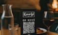 design a custom qr code menu digital menu board restaurant menu