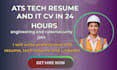 write ats tech resume, engineering resume, and IT CV