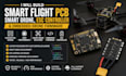 build smart flight pcb, smart drone, esc controller and embedded drone firmware