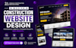 design a german construction wordpress website design contractor website