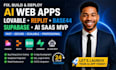 develop and fix lovable ai app, replit app, appbase44 and supabase integration