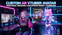 design custom ar vtuber 3d avatar for snap camera and streaming
