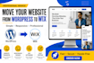 migrate wordpress website to wix professionally without loosing data, SEO