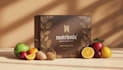 create modern product packaging design with dieline