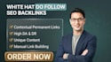 build high quality da white hat SEO backlinks