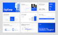 design a professional presentation or pitch deck in figma