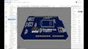 design esp32 led controller pcb, led lighting, rgb   with ws2812 and buffer ic