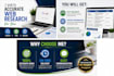 do professional web research and online research