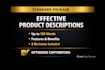 create clear and concise product descriptions for any platform