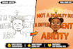 draw your child sketch into professional comic art