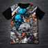 create a custom graphic streetwear t shirt design