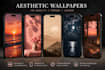 design aesthetic phone wallpapers and digital backgrounds