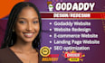 godaddy website design godaddy website redesign develop godaddy website godaddy
