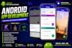 develop a modern android and mobile app