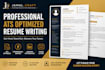 create a professional ats resume and executive CV