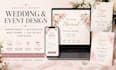 wedding website rsvp invitation bridal shower save the date event design