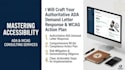 write your ada demand letter response and wcag compliance action plan