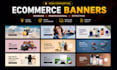 design high converting ecommerce website and app banners