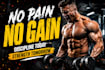 create cinematic gym ads and promo posters