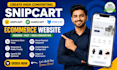 create high converting snipcart surecart foxy io ecommerce website