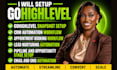 setup gohighlevel snapshot, CRM automation and booking workflow
