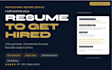 resume, cover letter and linkedin