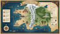 design map illustration, infographic map, fantasy map, travel map, location map