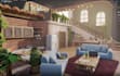 custom stylized 3d danorama environment,isometric interior,trpg scenery,stl,mp4